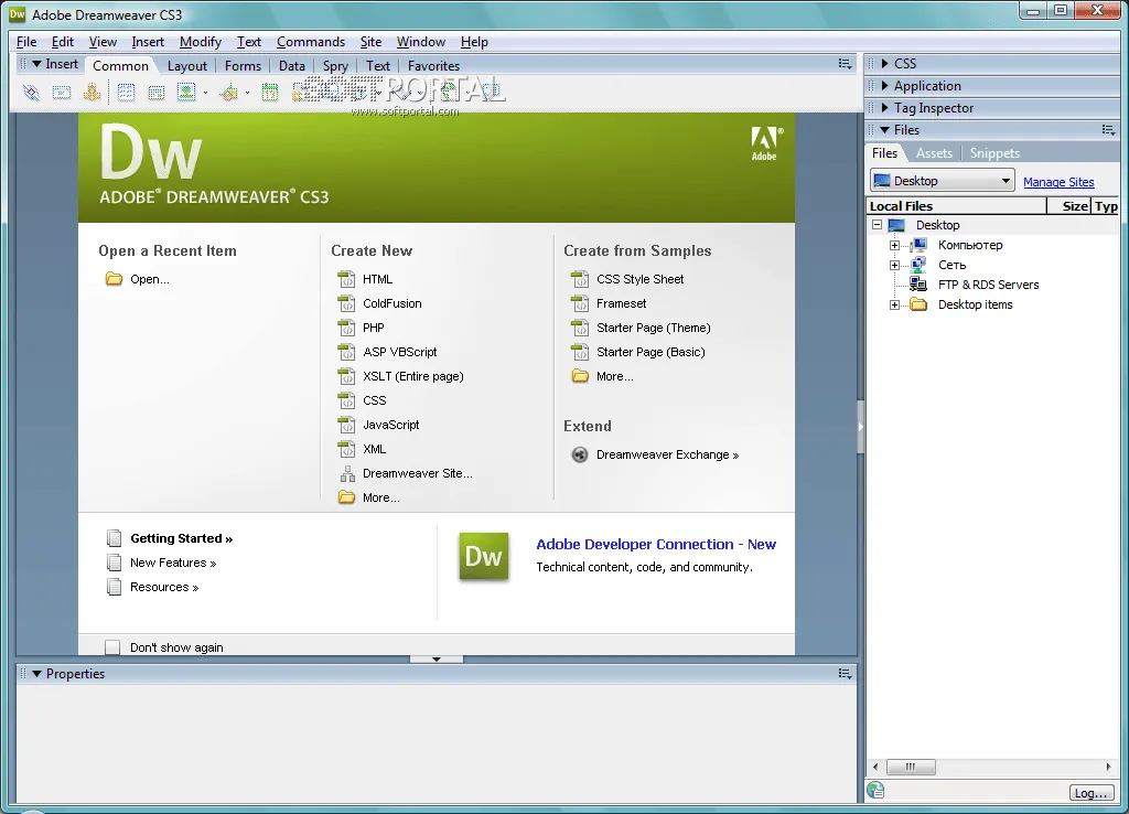 Adobe Dreamweaver