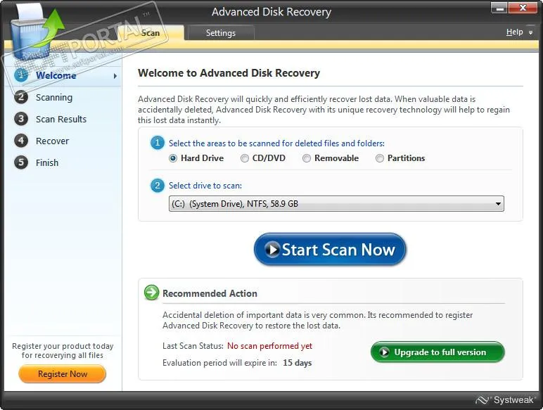 Advanced Disk Recovery