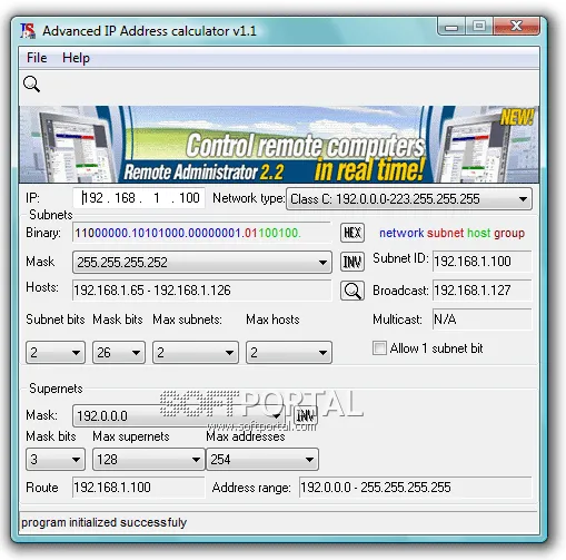 Advanced IP Address Calculator