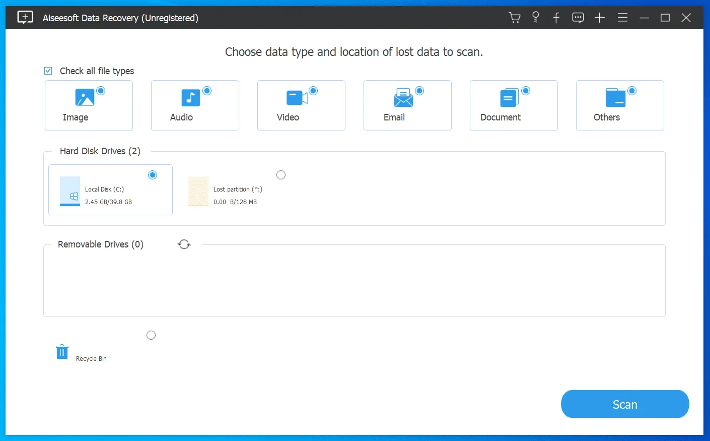 Aiseesoft Data Recovery