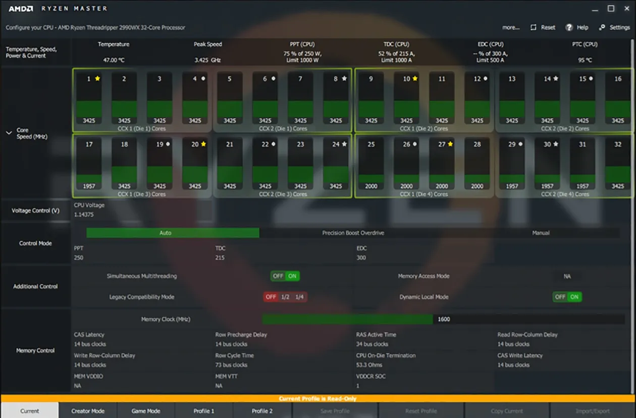 AMD Ryzen Master