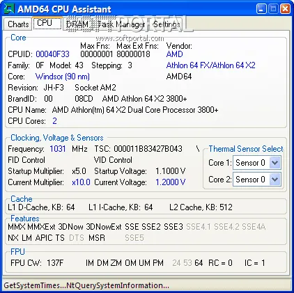 AMD64 CPU Assistant