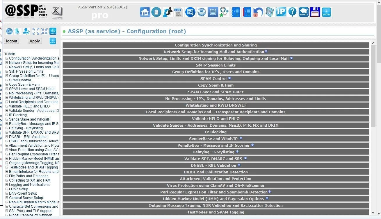 Anti-Spam SMTP Proxy