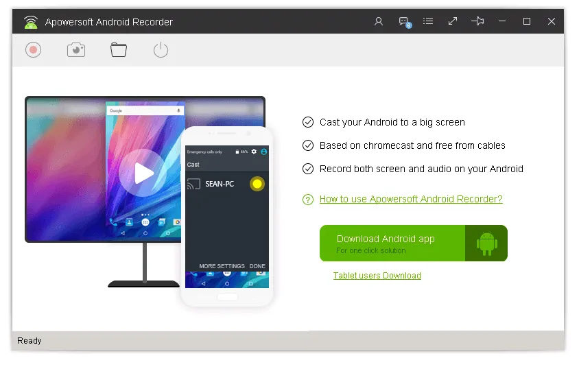 Apowersoft Android Recorder