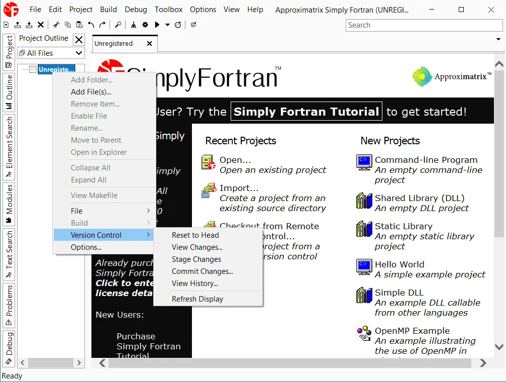 Approximatrix Simply Fortran