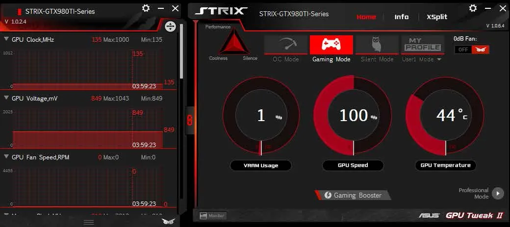 ASUS GPU Tweak II