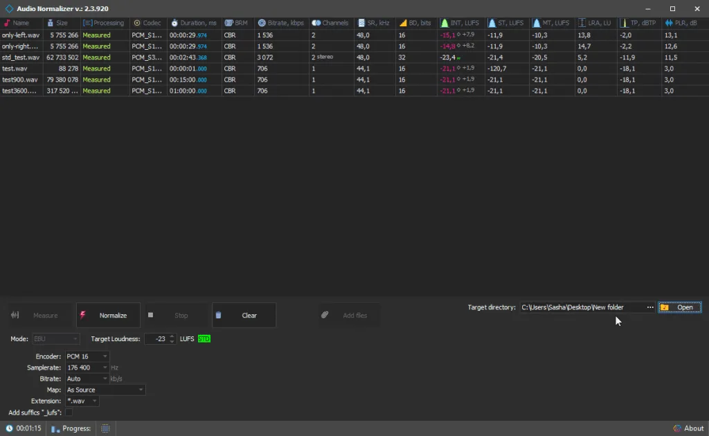 Audio Normalizer