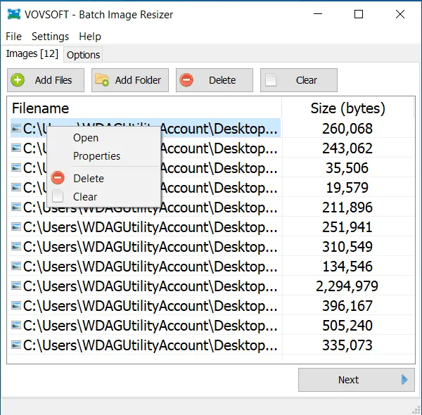 Batch Image Resizer