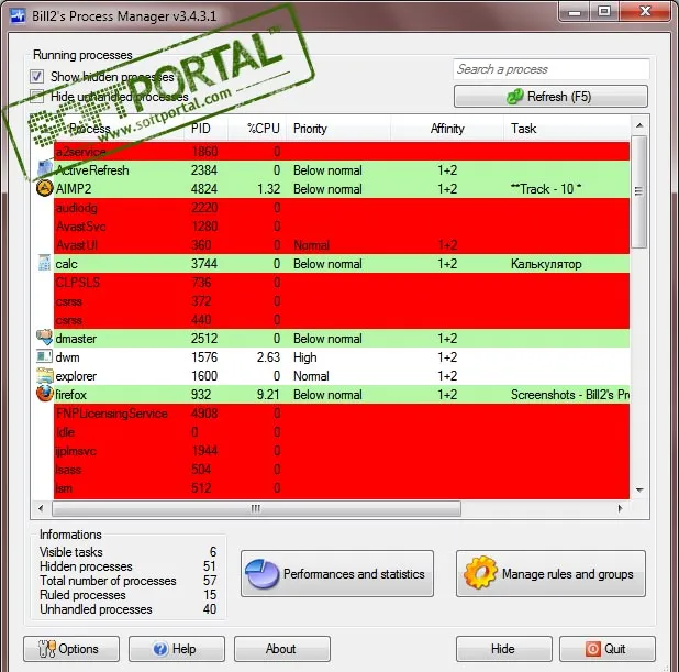 Bill2 Process Manager