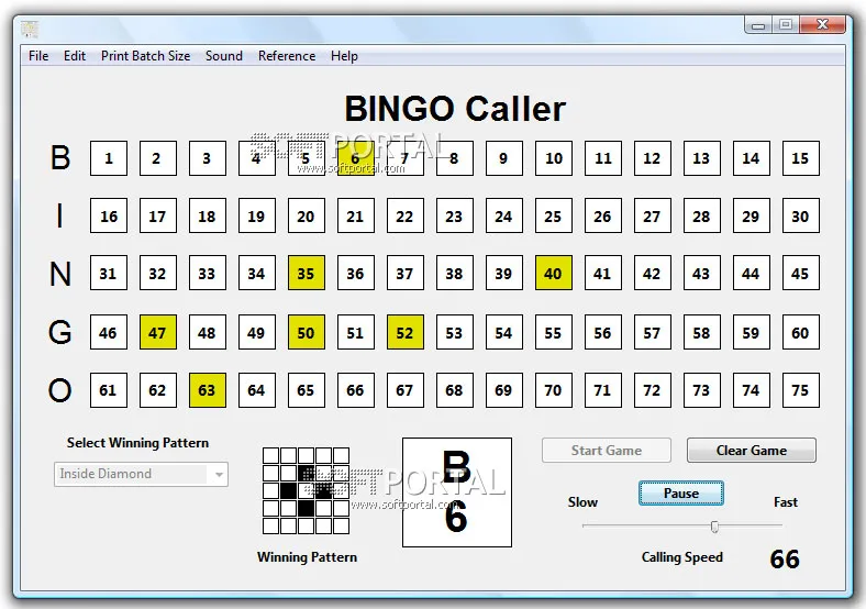 Bingo Caller