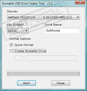 Bootable USB Drive Creator Tool