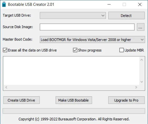 Bootable USB Drive