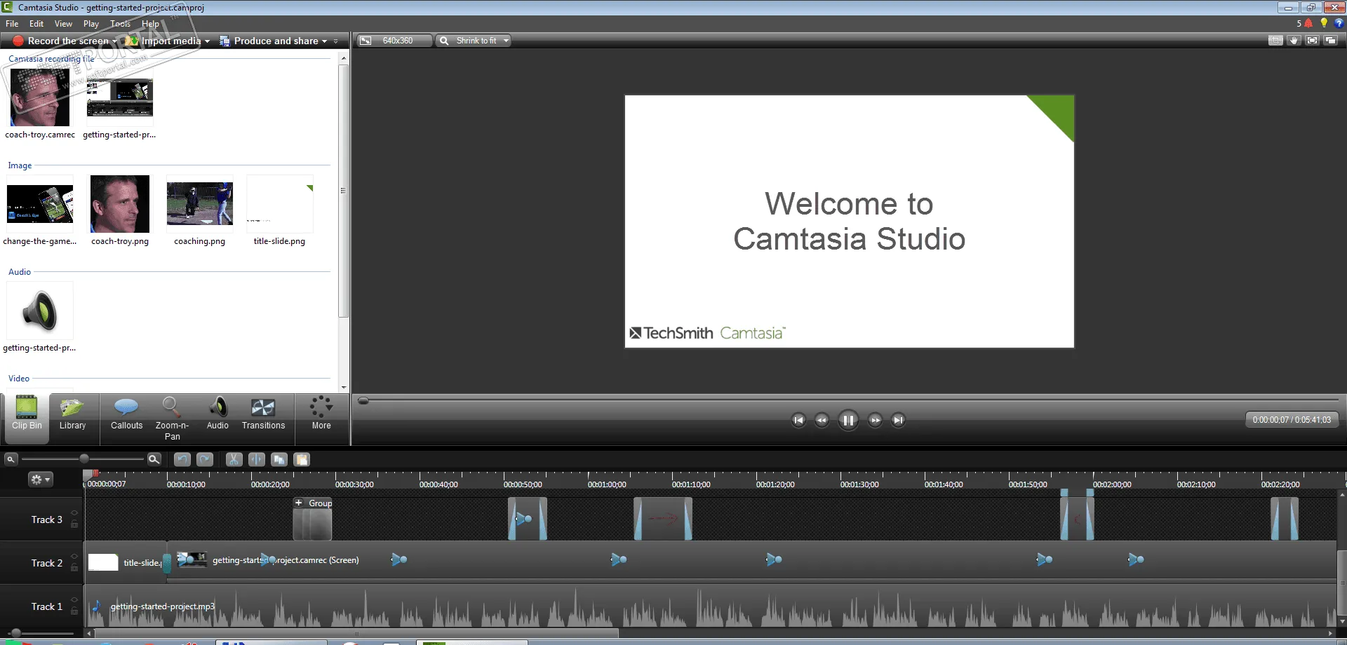 Camtasia Studio