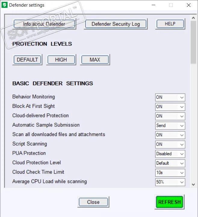 ConfigureDefender