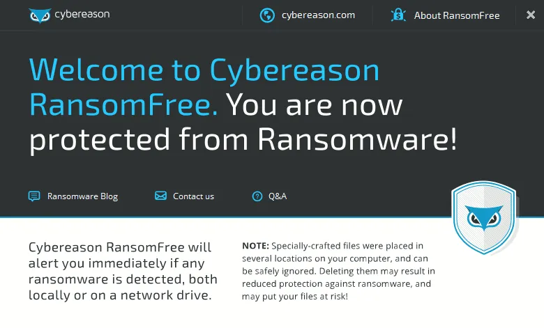 Cybereason RansomFree