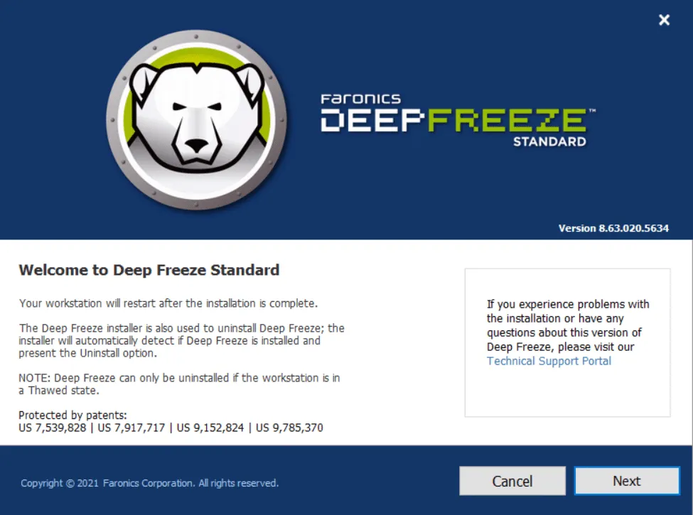 Deep Freeze