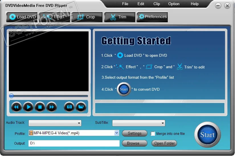 DVDVideoMedia Free DVD Ripper