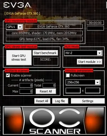 EVGA OC Scanner X