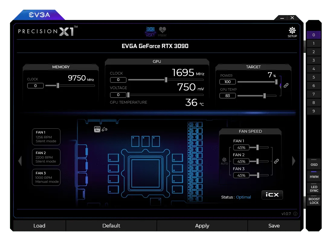 EVGA Precision X1