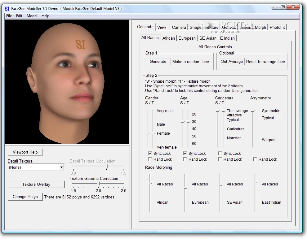 FaceGen Modeller