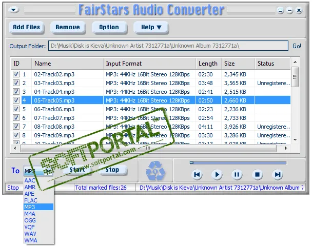 FairStars Audio Converter