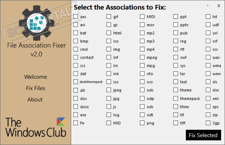 File Association Fixer