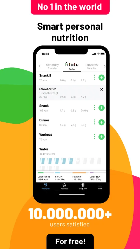 Fitatu Calorie Counter