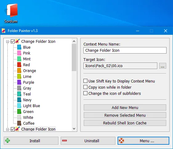 Folder Painter