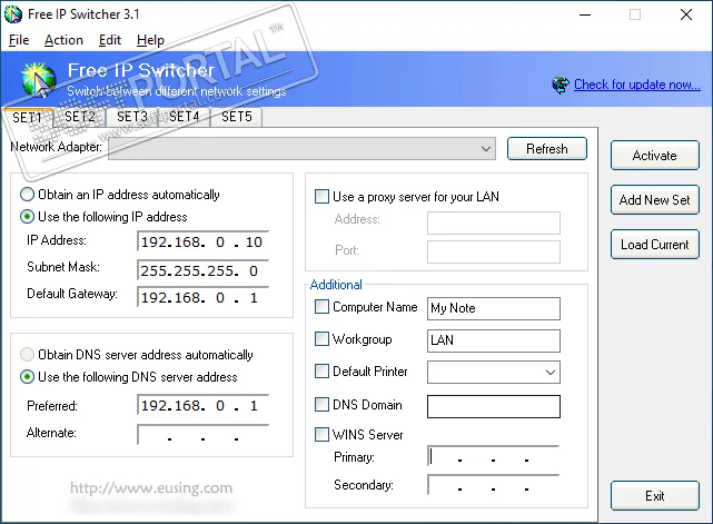 Free IP Switcher