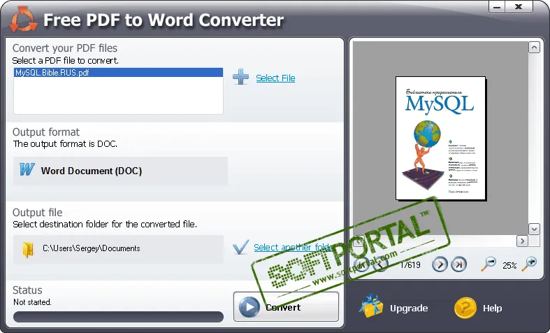 Free PDF to Word Converter