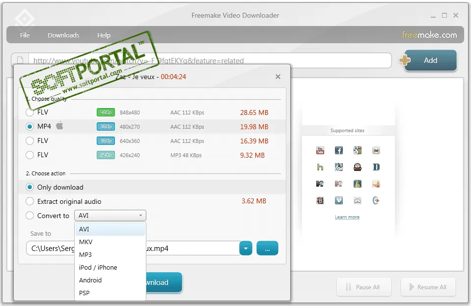 Freemake Video Downloader