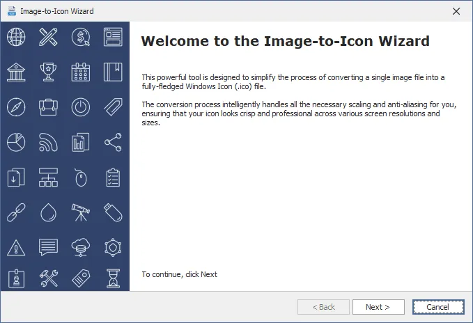 Image-to-Icon Wizard