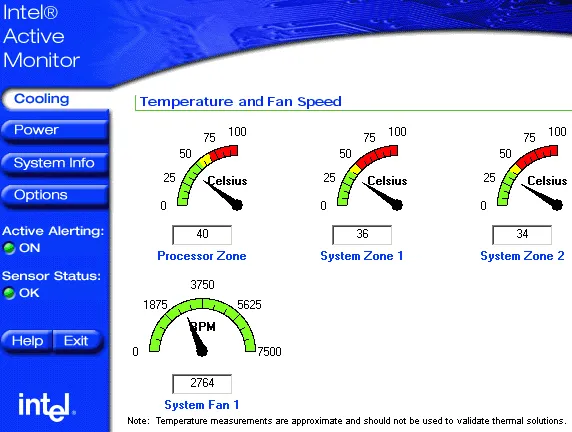 Intel Active Monitor