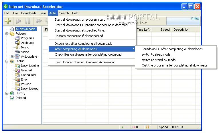 Internet Download Accelerator