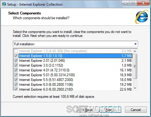 Internet Explorer Collection