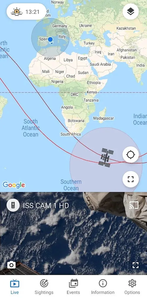 ISS onLive