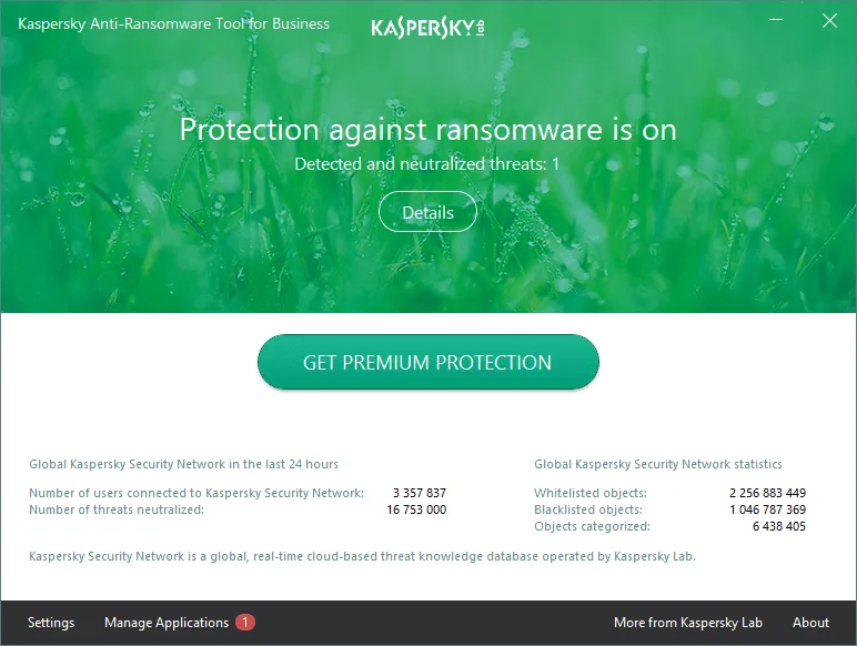 Kaspersky Anti-Ransomware Tool