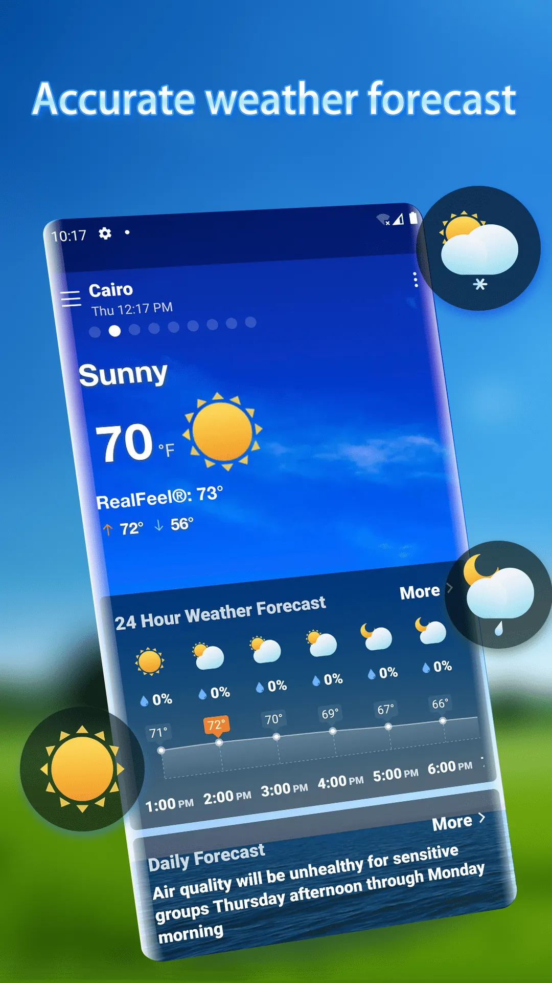 Local Weather Alerts Widget