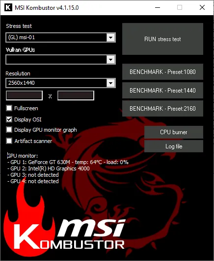 MSI Kombustor