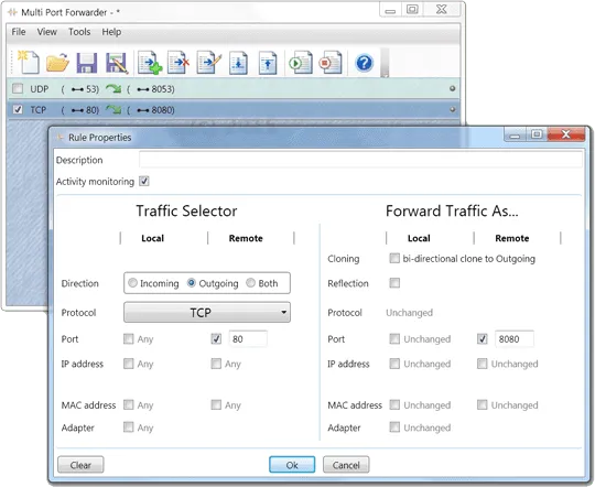 Multi Port Forwarder