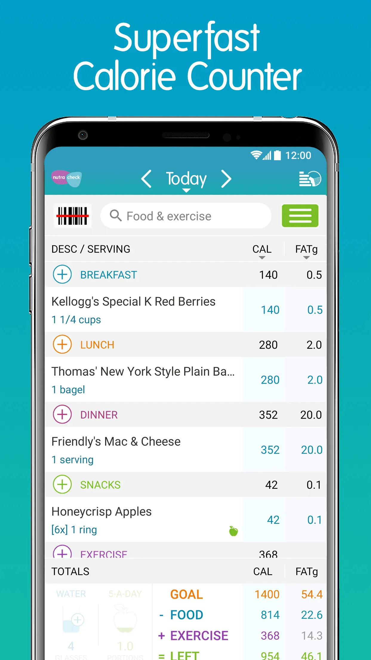 Nutracheck Calorie Counter+