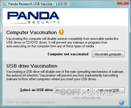 Panda USB Vaccine