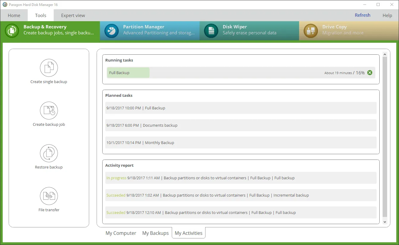 Paragon Hard Disk Manager