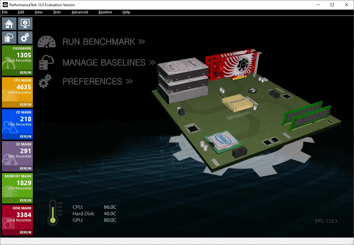 PassMark PerformanceTest