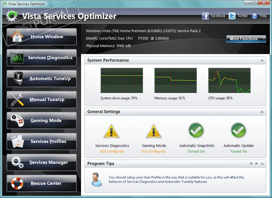 PC Services Optimizer