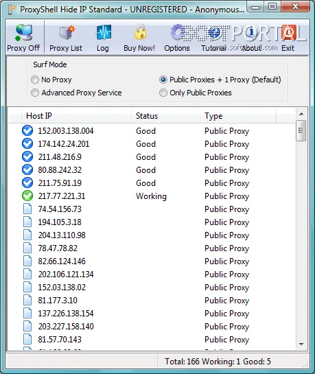 ProxyShell Hide IP