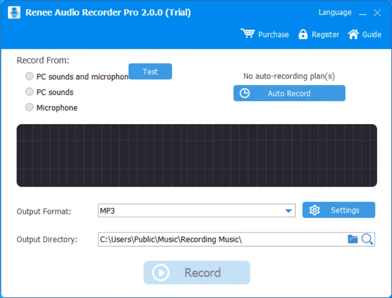 Renee Audio Recorder Pro