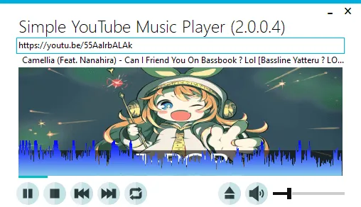 Simple YouTube Music Player