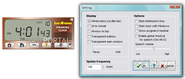 Speaking Clock Deluxe