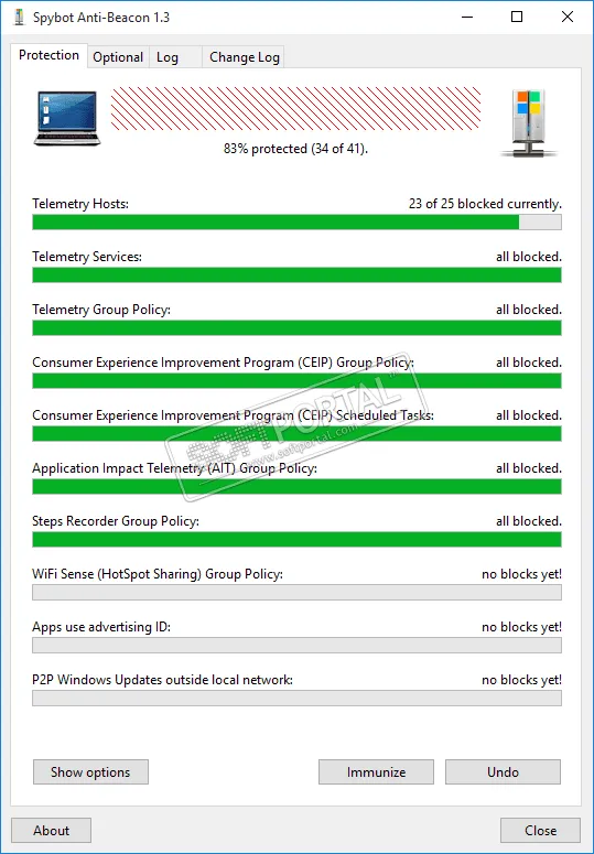 Spybot Anti-Beacon for Windows 10